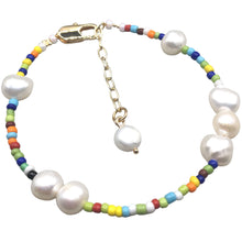 Load image into Gallery viewer, Brooke Bracelet Multi-colour (Flat View)