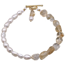 Load image into Gallery viewer, Leo Bracelet Citrine (Flat View)